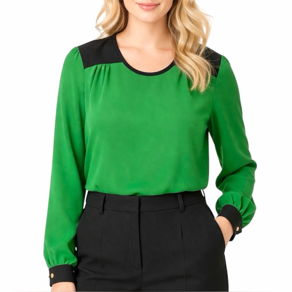 Worthington Long Sleeve Blouse